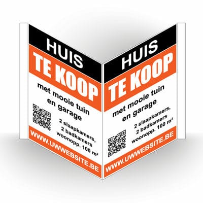 immoborden huis te koop