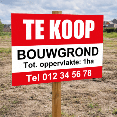 te koop bord