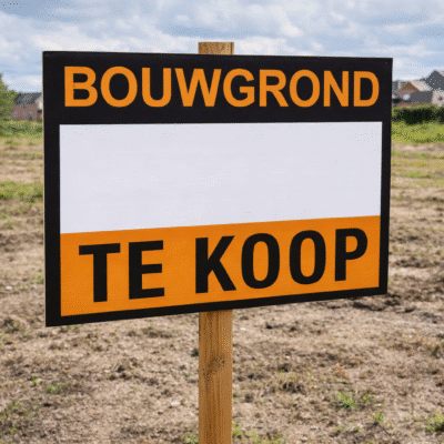 bouwgrond bord te koop